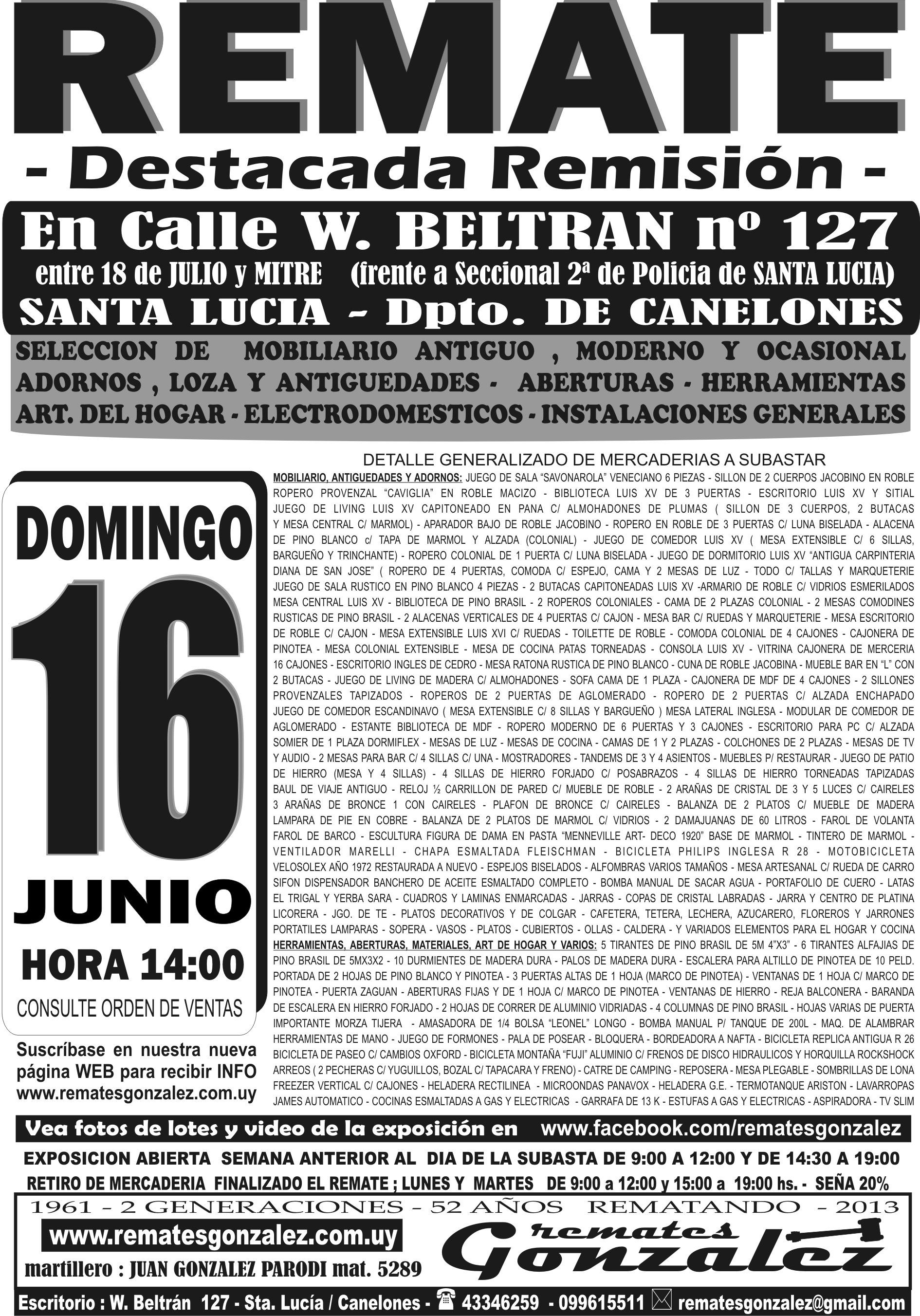 VOLANTE junio 2013